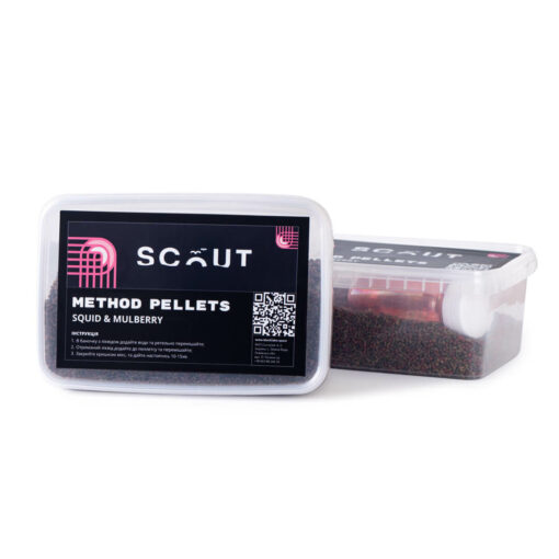 Method/Feeder Pellet Scout «Squid & Mulberry florentine»