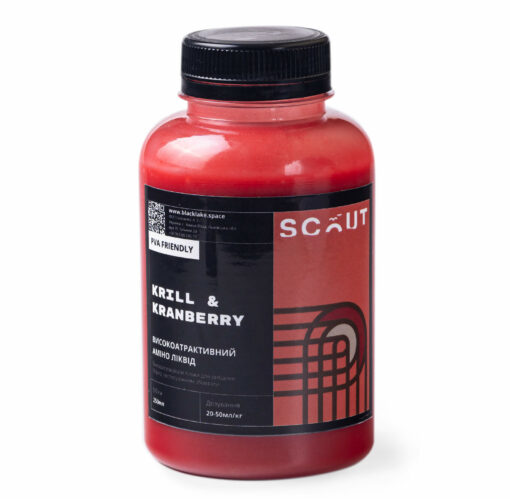 Аміно ліквід Scout «Krill&Cranberry»